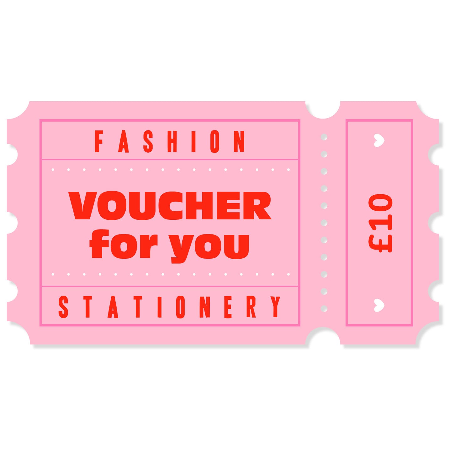 fashionstationery gift voucher £5 £10 £15 £20 stationery gift