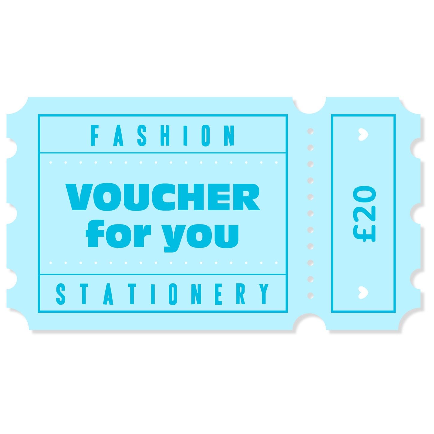 fashionstationery gift voucher £5 £10 £15 £20 stationery gift