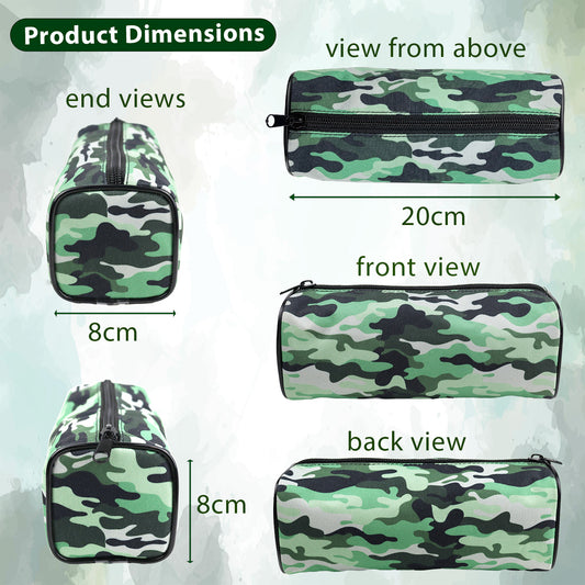 Camouflage Pencil Case - Green