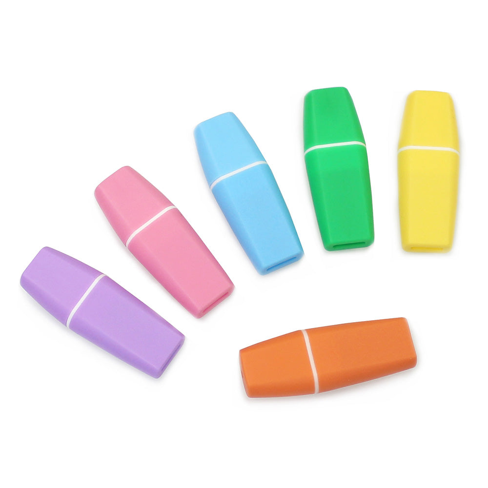 Mini highlighter pack of 12 pastel neon fluorescent