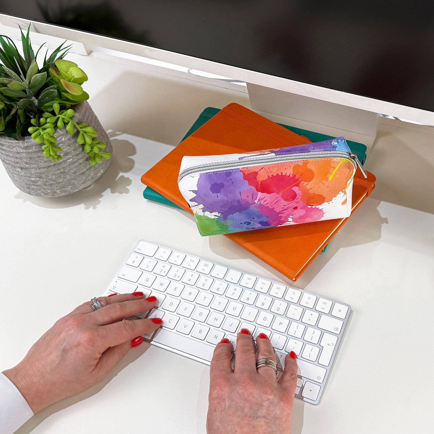 Pencil Case - Rainbow Splash