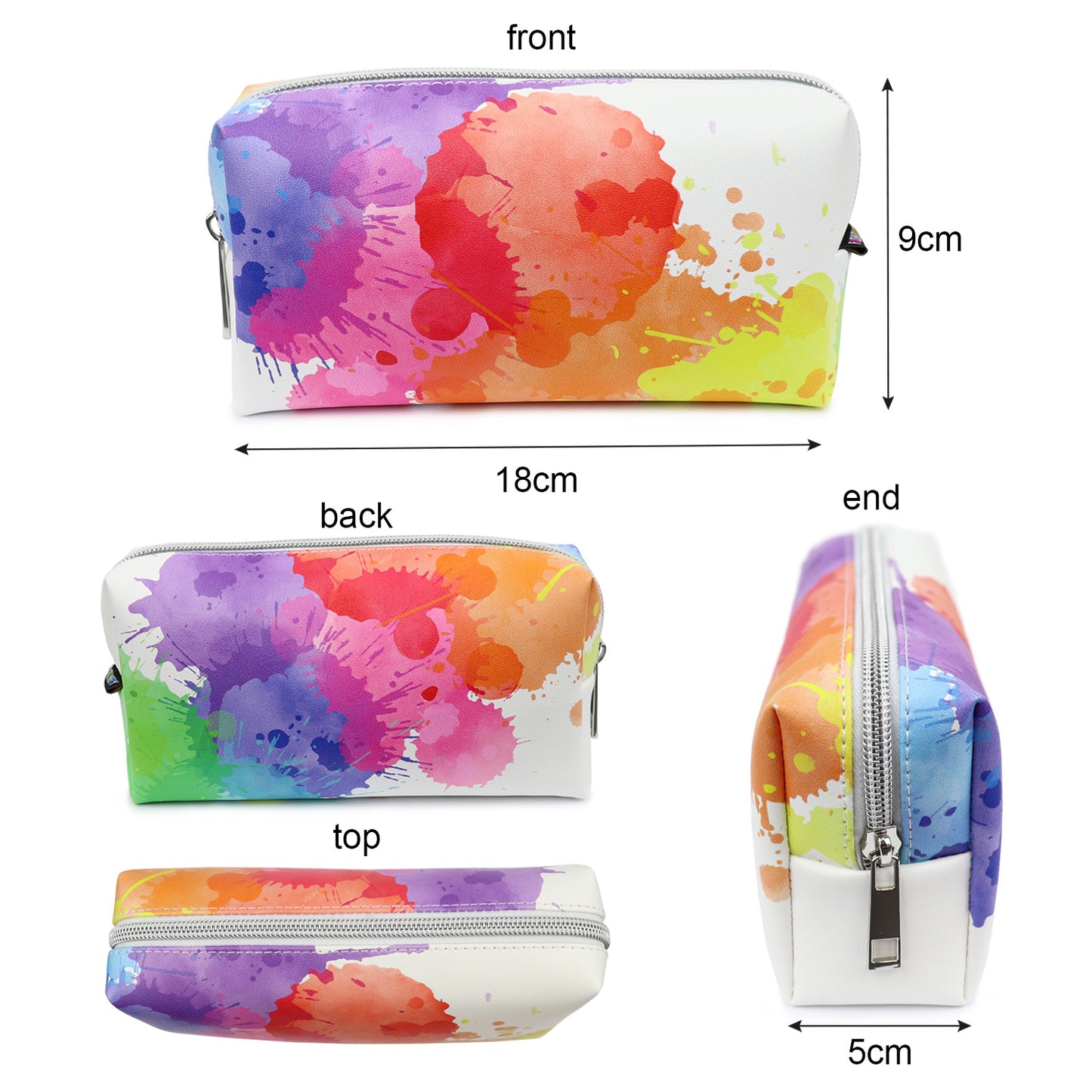Pencil Case - Rainbow Splash