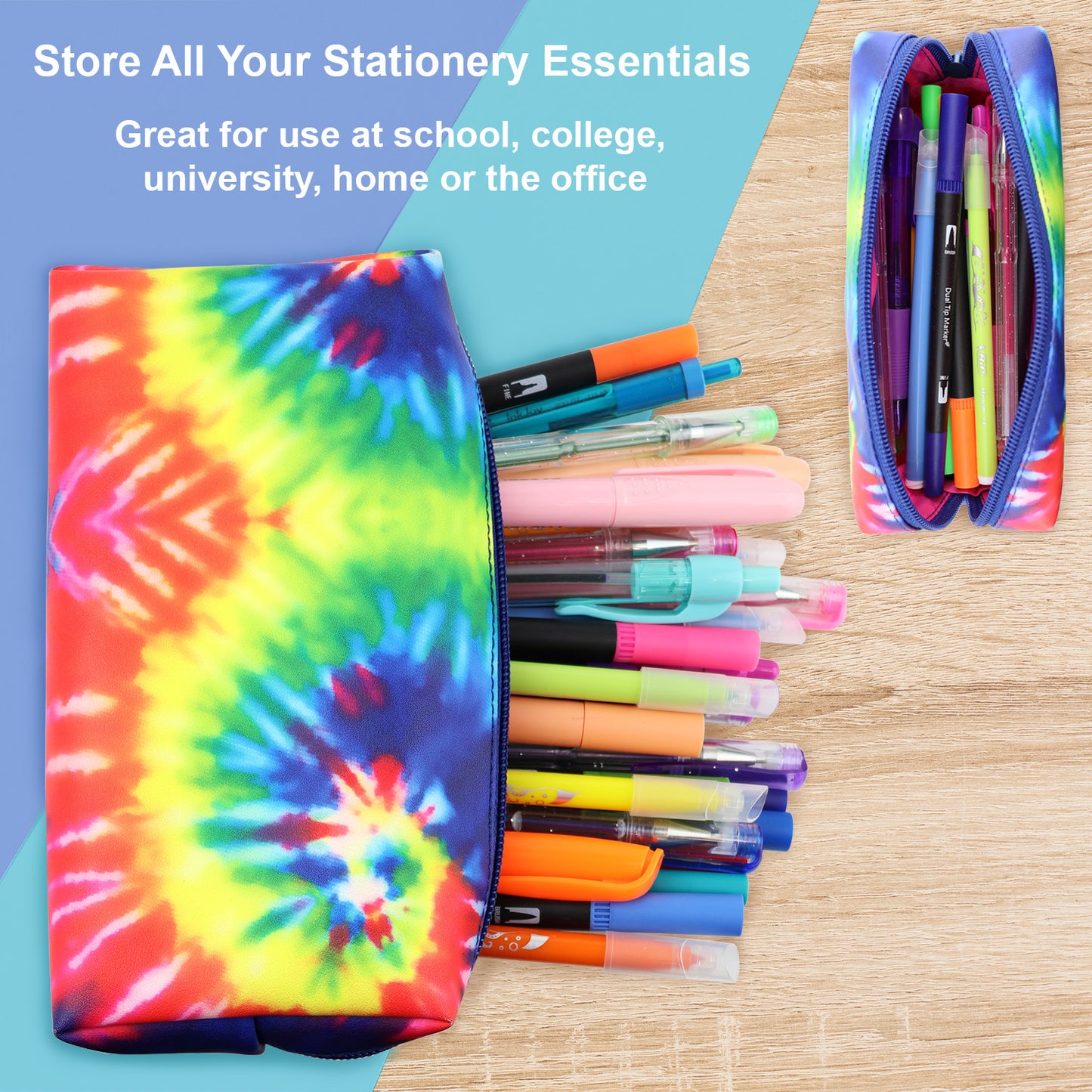 Pencil Case - Tie Dye