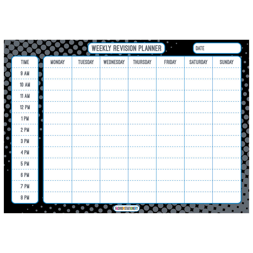 Revision Timetable Digital Download