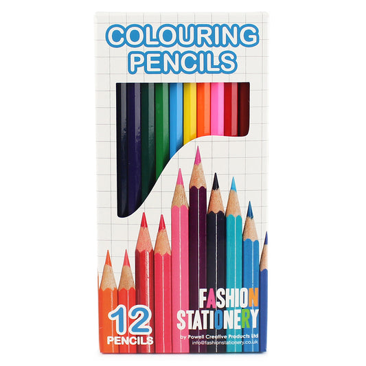 Colouring pencils kids children adults artist pack of 12