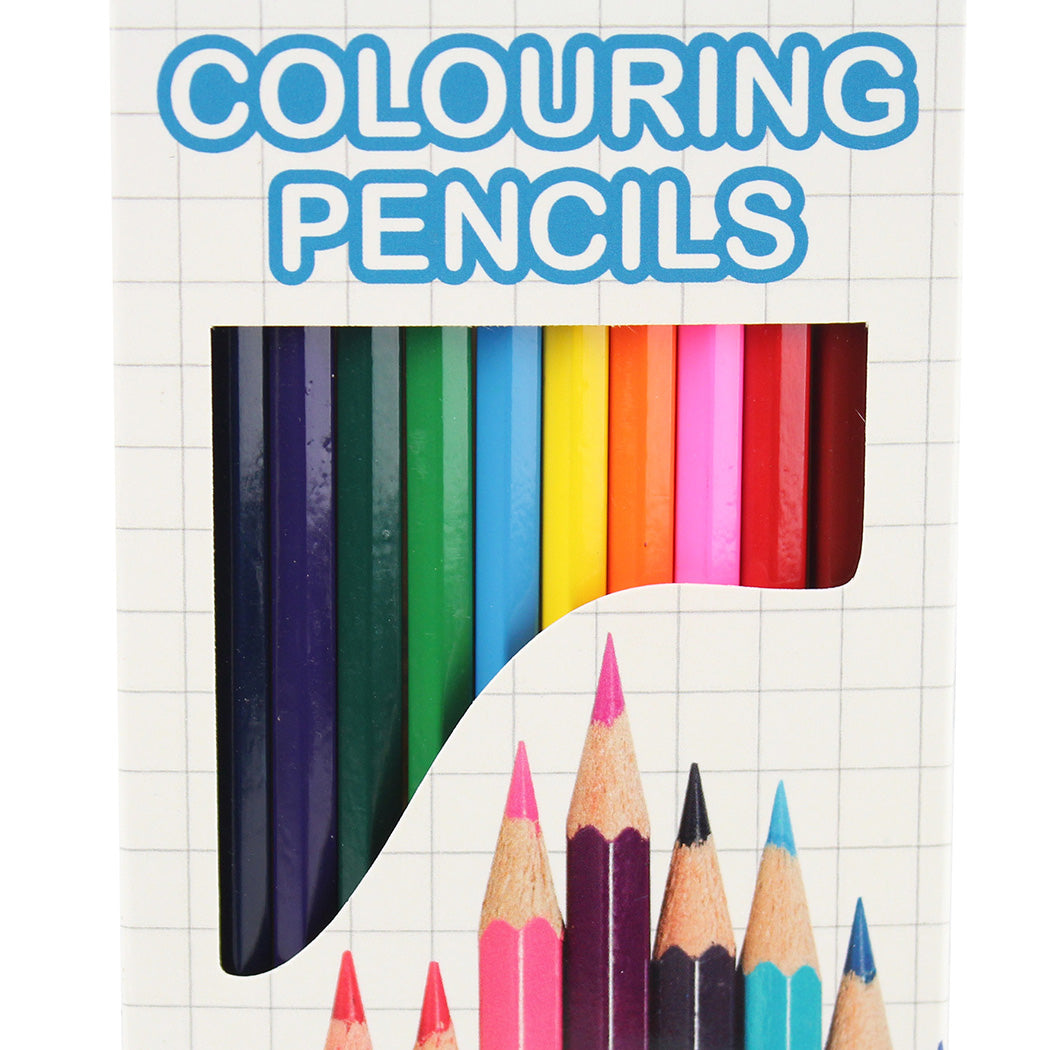 Colouring pencils kids children adults artist pack of 12