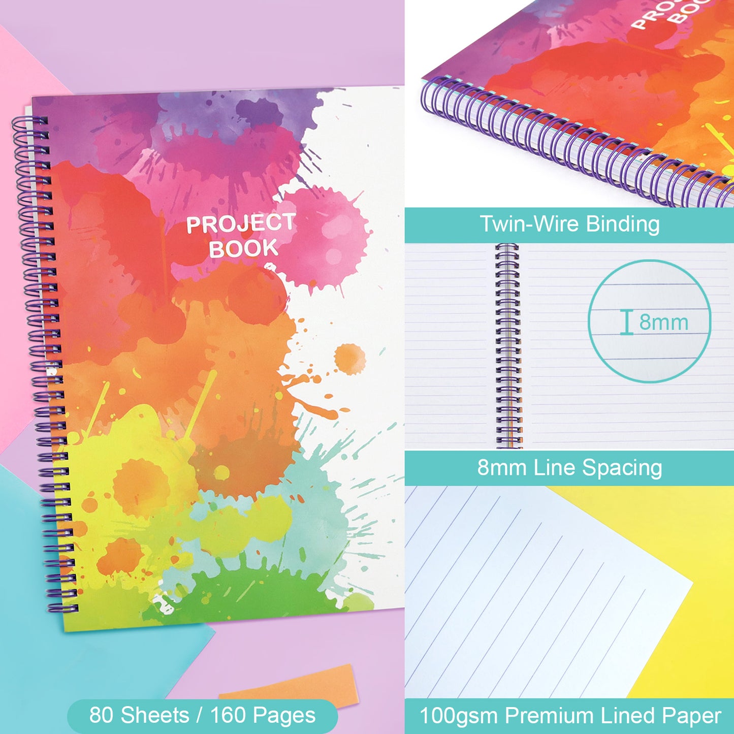 A4 Project Notebook - Rainbow Splash