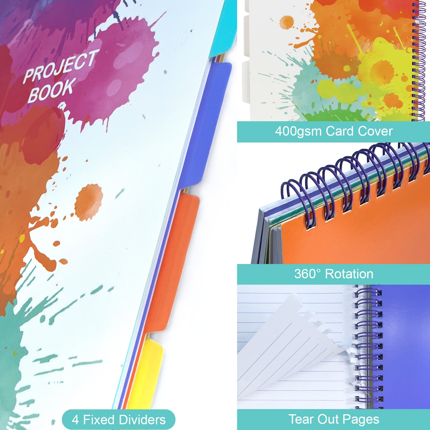 A4 Project Notebook - Rainbow Splash