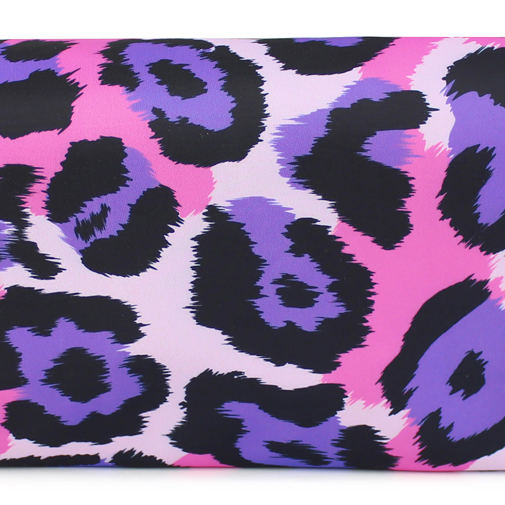 hanging toiletry makeup bag wild leopard women girls