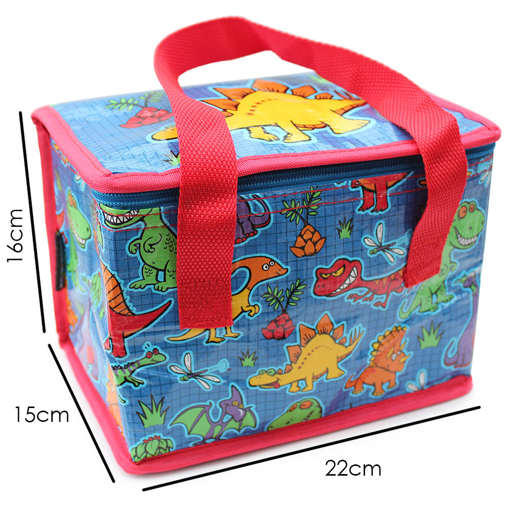 dino lunch bag insulated food storage cool bag