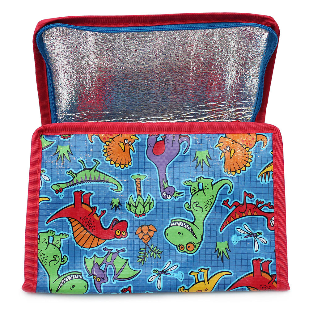 dino lunch bag insulated food storage cool bag