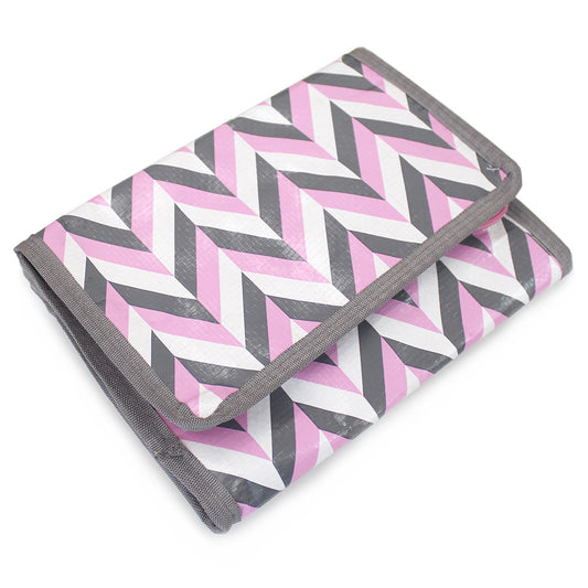 pink lunch bag insulated food storage cool bag