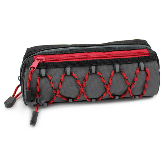black pencil case red cord boys girls teenagers
