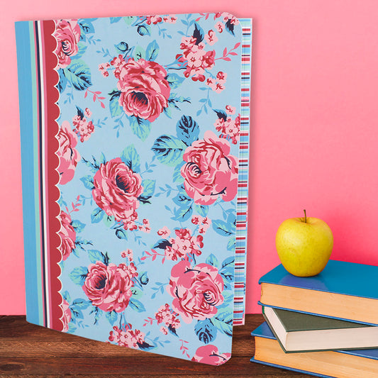 3 Pack A4 Rose cardboard document wallets school office home