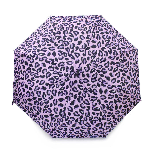 Leopard Umbrella Lightweight Brolly Gifts for Girls Women