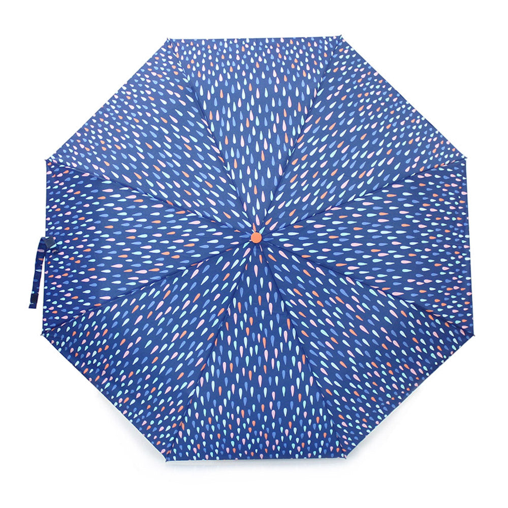Raindrops Umbrella Lightweight Brolly Gifts for Girls Women