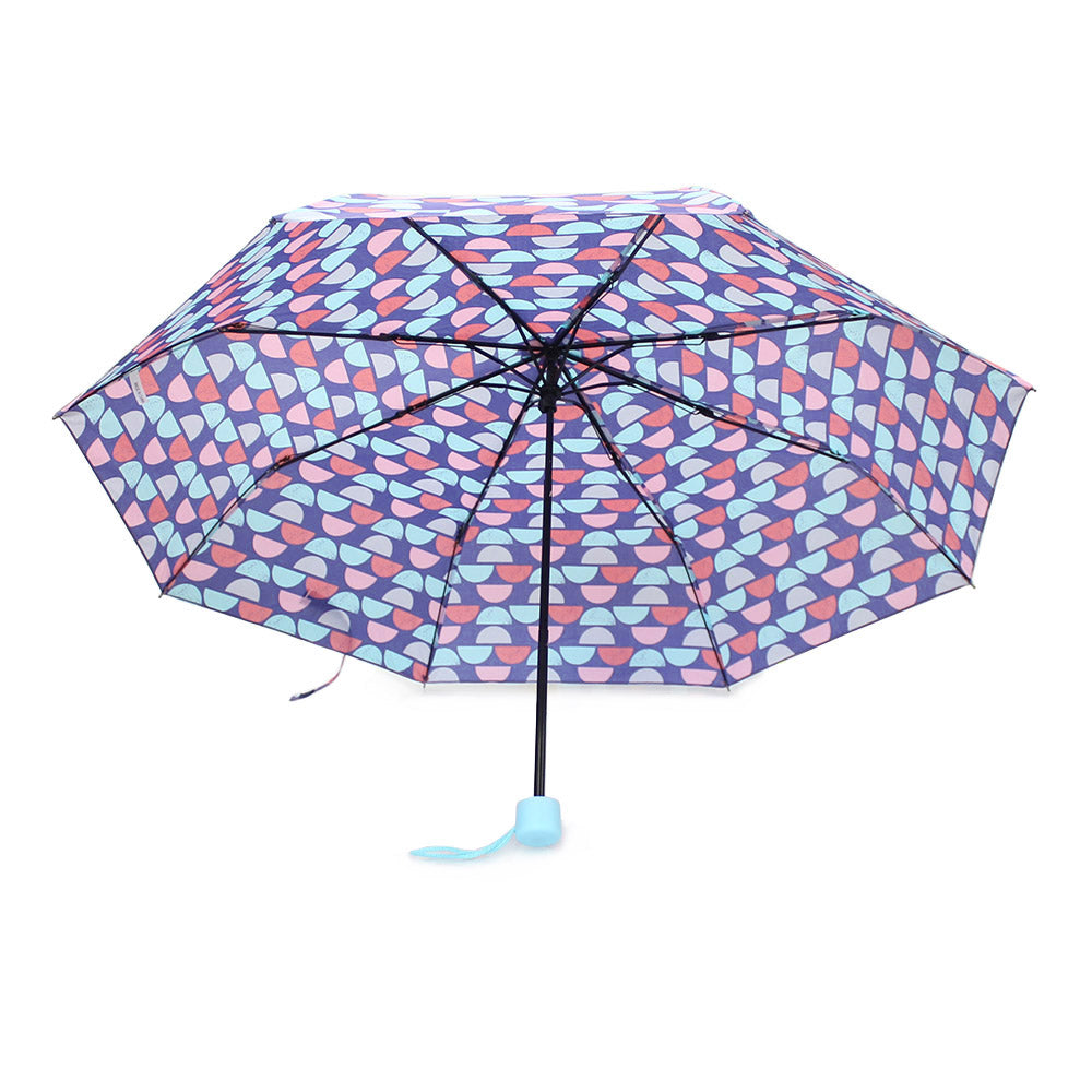 Retro Foldable Tote Shopping Bag & Matching Umbrella