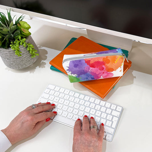 Pencil Case - Rainbow Splash