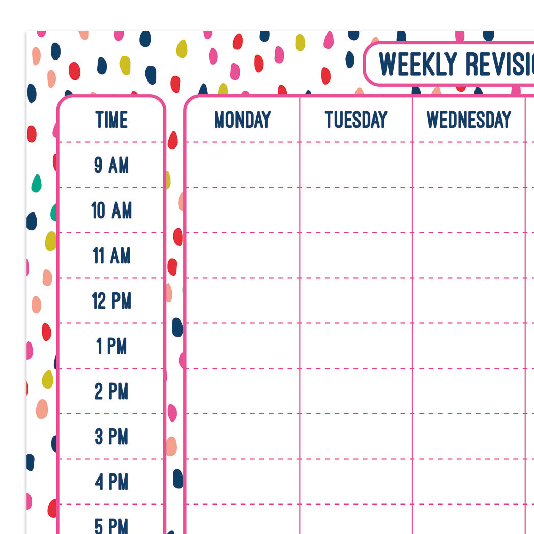 free revision timetable download fashionstationery