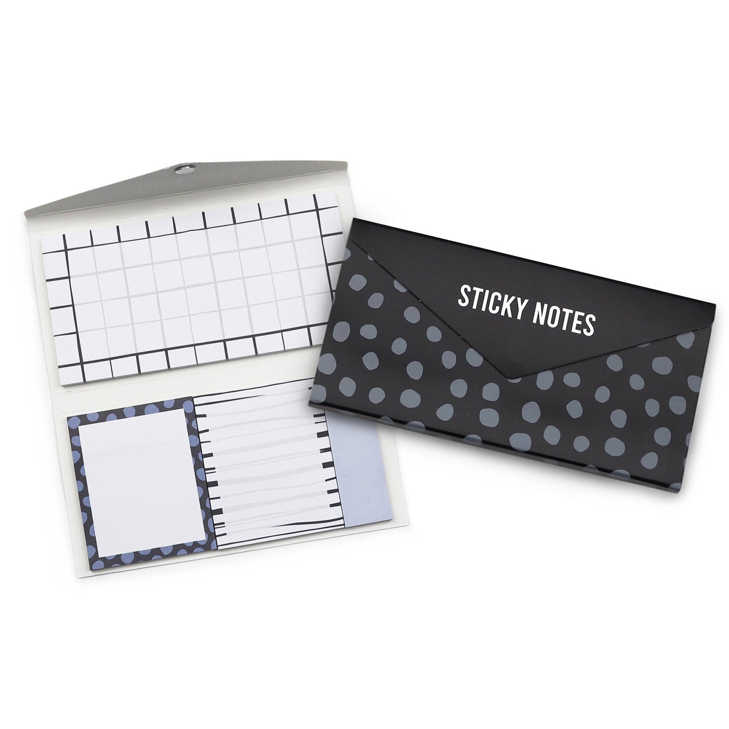 Sticky Note Set - Black & White