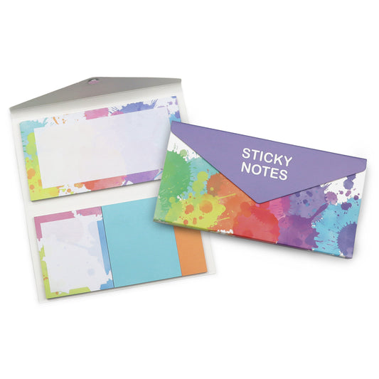 Sticky Note Set - Rainbow Splash