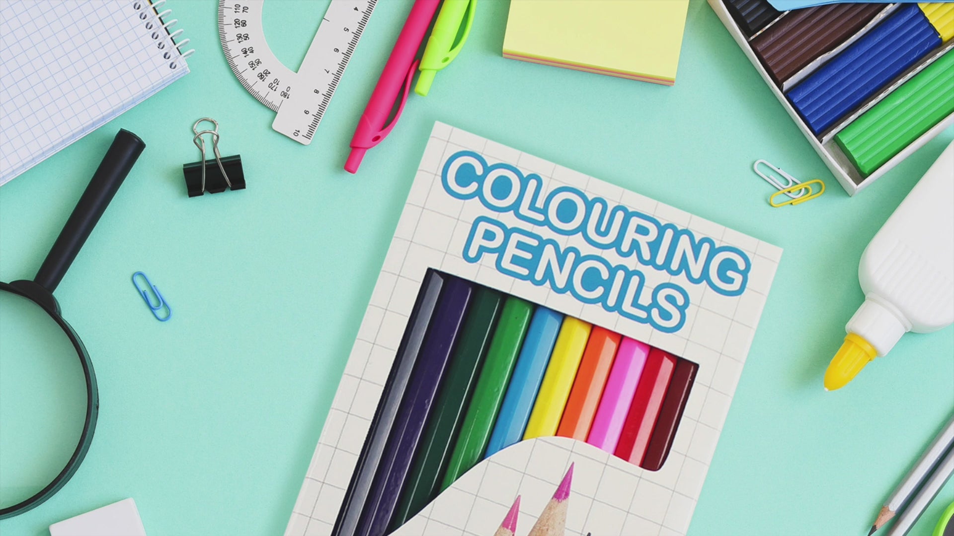 Colouring pencils kids children adults artist pack of 24