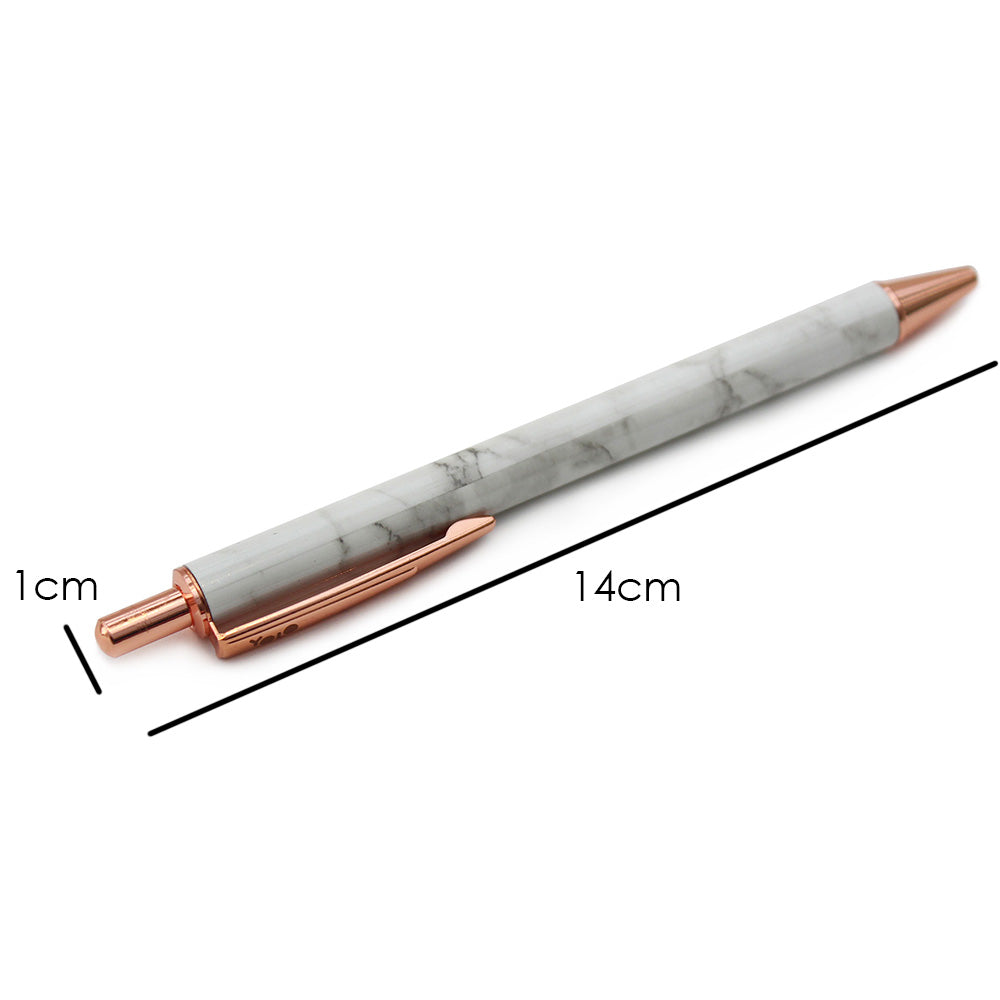 student marble ball-point pen teens girls women school office