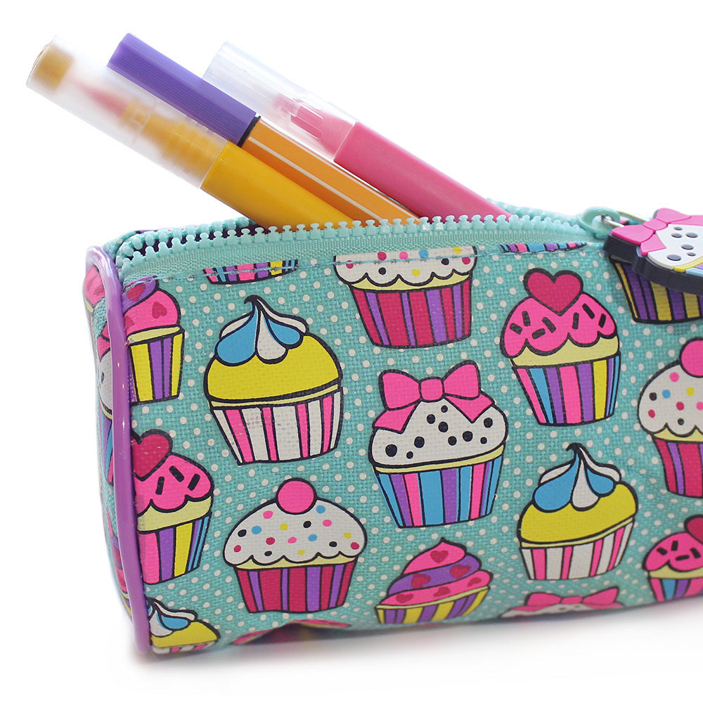 Mint Cupcakes Pencil Case Kids Pencil Cases Girls