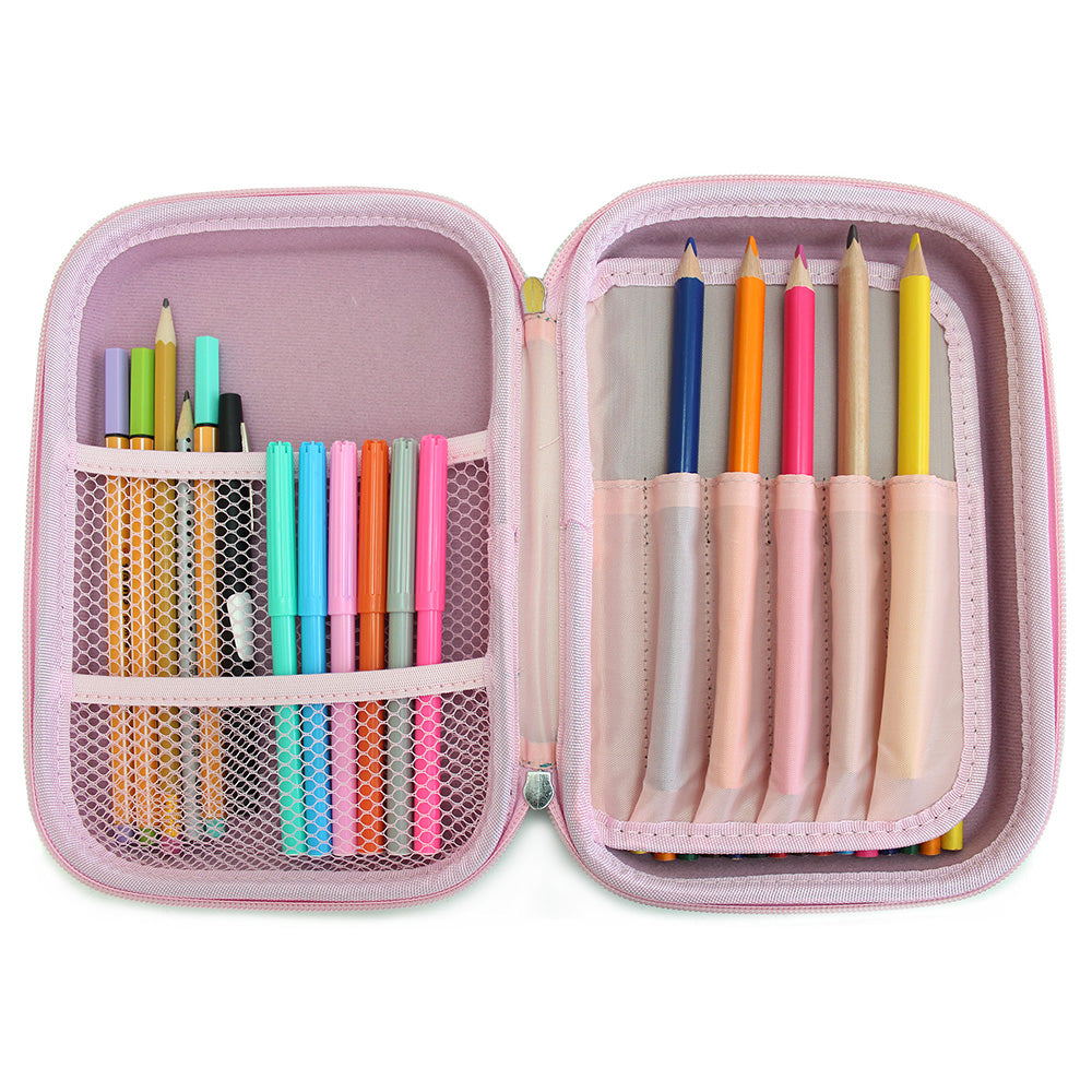 Teal Hardtop Hardshell Pencil Case Boys Girls Teenagers