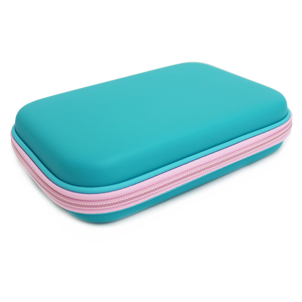 Teal Hardtop Hardshell Pencil Case Boys Girls Teenagers