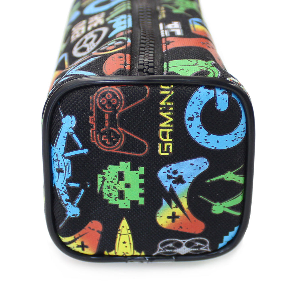 Game Over Black Pencil Case Boys Girls Teenagers