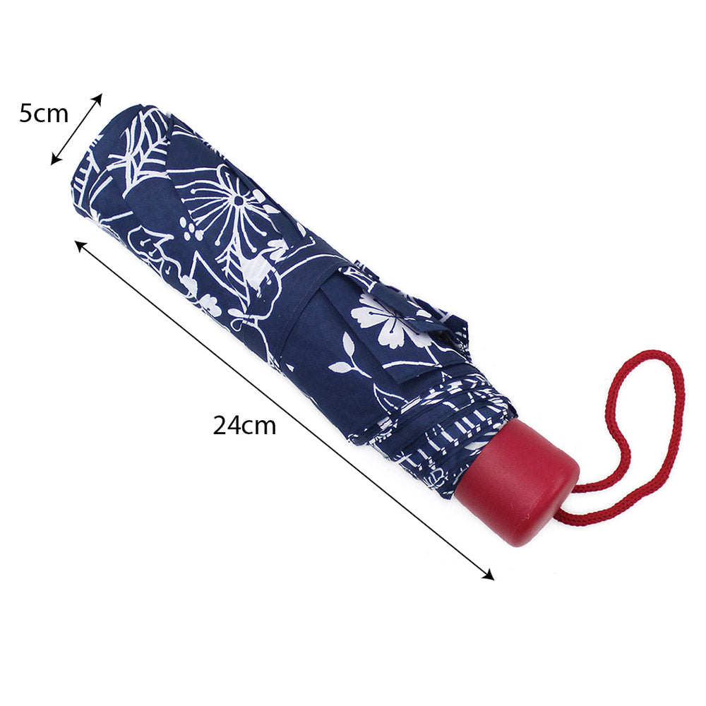 Floral Umbrella Lightweight Brolly Gifts for Girls Women