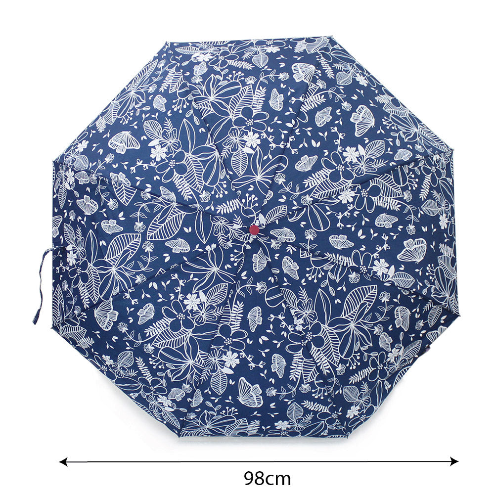 Floral Umbrella Lightweight Brolly Gifts for Girls Women