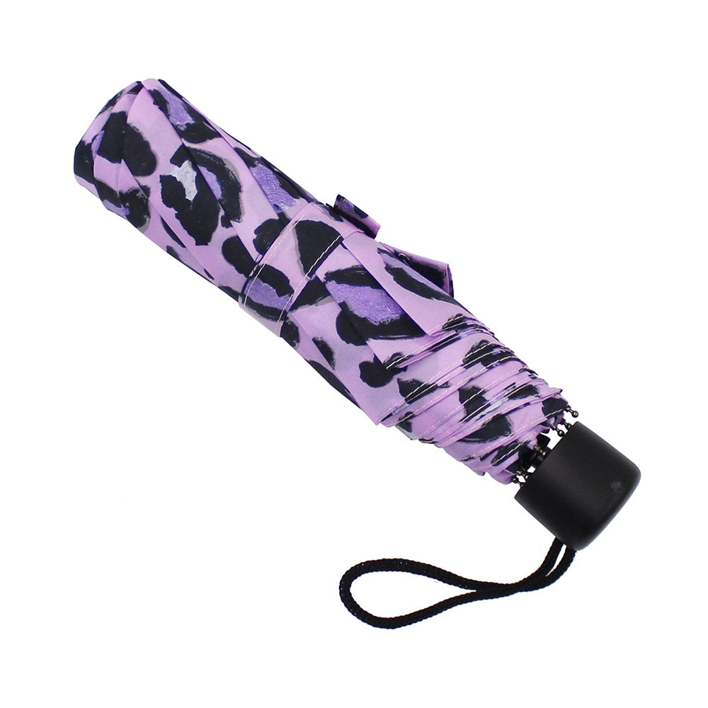Leopard Umbrella Lightweight Brolly Gifts for Girls Women